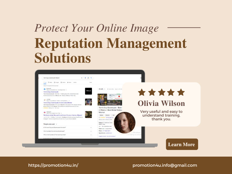 Protect Your Online Image with Reputation Management Solutions